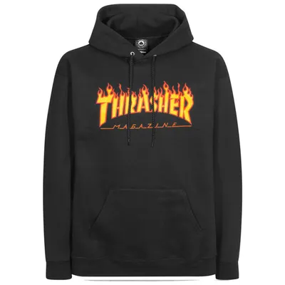 Produktbild von Thrasher Flame Logo Kapuzenpullover Schwarz M Herren Schwarz M