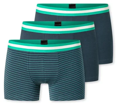 Produktbild von Schiesser Jungen 3 Pack Boxershorts - 95/5 Baumwolle - Größe 140 bis 176