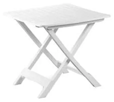 Zdjęcie produktu dla Ipae-Progarden Tevere, Biały, Polipropylen (PP), Kształt prostokątny, 4 x noga, 790 mm, 720 mm