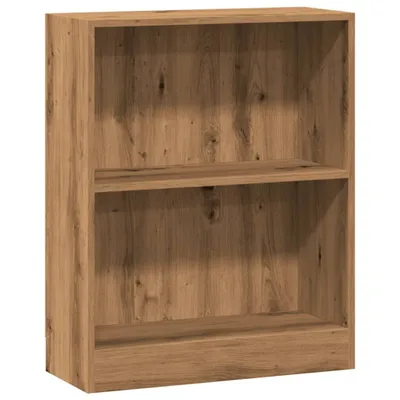 Obrázek produktu pro vidaXL Artisan dubová knihovna 60x24x76 cm materiál na bázi dřeva