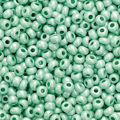 Image de KNORR prandell 216104340 Rocailles de Bohème Ø 2,5 mm vert menthe