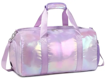Produktbild von Sporttasche für Mädchen – Turnbeutel – Weekender – Reisetasche – Duffeltasche – Wasserdichtes Polyester – Größe 18 Zoll