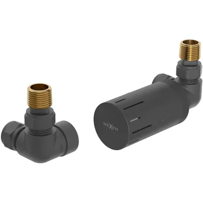 Zdjęcie produktu dla Mexen G05 zestaw termostatyczny osiowy, antracyt - W903-958-66