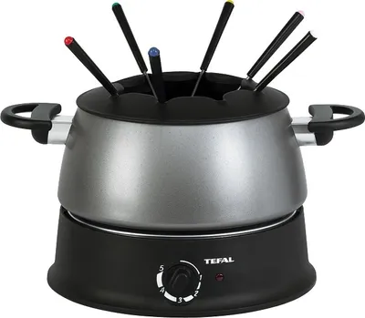 Produktbild von Tefal Fondue Base Ronde EF3000 Edelstahl/schwarz