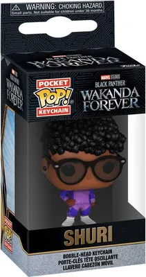 Obrázek produktu pro Black Panther Keychain, Marvel Shuri Design, Kapesní velikost