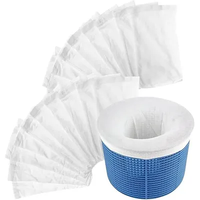 Produktbild von 20 Stš¹ck Skimmer Socken,Schwimmbad Filter fš¹r Skimmer,Pool Zubeh?r,Filteranlage Netz Wiederverwendbar fš¹r Schutz Pumpe,Poolsocken,Filtersocken Filter Skimmer,Skimmernetz fš¹r Entfernt Gras Bl?tter