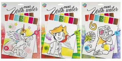 Produktbild von Aquarell-Malvorlagen