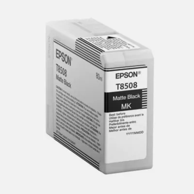 Image de Epson cartouche d'encre noir mat T 850 80 ml T 8508N