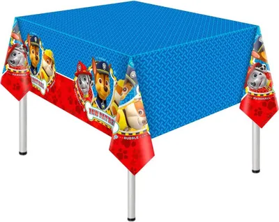 Zdjęcie produktu dla Obrus foliowy, Psi Patrol, Let's Roll (120x180 cm)