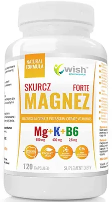 Zdjęcie produktu dla Magnez + Potas + Witamina B6 Forte suplement diety 120 kapsułek