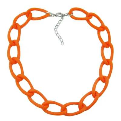 Produktbild von Kette Weitpanzer Kettenglieder Kunststoff apricot-matt 45cm apricot 35x18mm