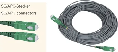 Produktbild von Televes geschirmtes Fiberglaskabel OSM3SCAPC 236131