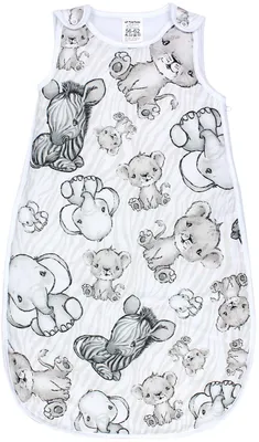 Image de Sac de couchage TupTam toutes saisons, matériaux s OEKO-TEX, indice de chaleur 2,5 TOG, fermeture éclair latérale, sans manches, couleur : beige safari, taille : 68-74