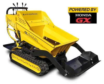 Produktbild von BAMATO Mini Raupendumper MTR-500PROHDS mit Selbstladeeinrichtung & HONDA Motor