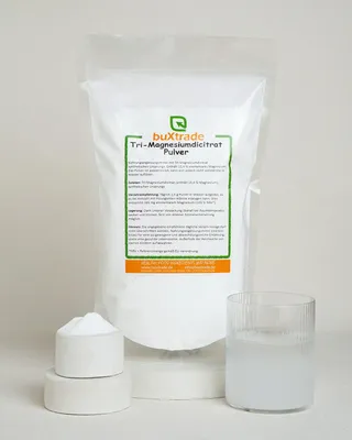 Produktbild von 500 g Tri-Magnesiumdicitrat | Citrat | Pulver | Magnesium | Buxtrade