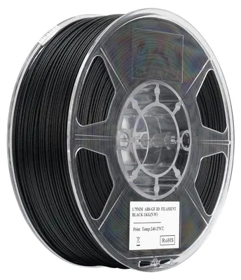 Productafbeelding van EABS-GF, 1,75 mm, zwart, 1 kg