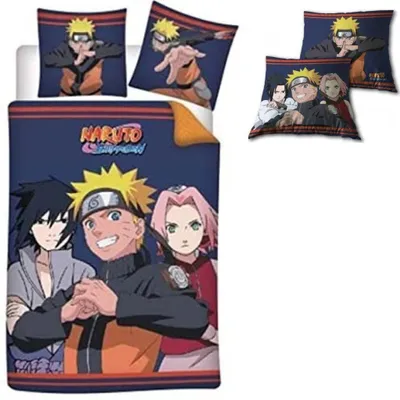 Obrázok produktu pre Sada posteľnej bielizne Naruto, 140 x 200 cm