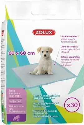 Produktbild von Ultraabsorbierende Erziehungsmatte für Welpen 60 x 60 cm