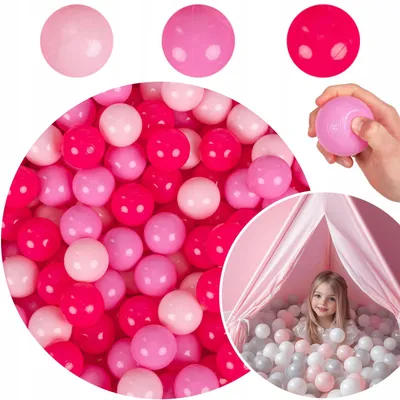 Obrázek produktu pro KiddyMoon Míčky do suchého bazénu 100 ks, 7 cm