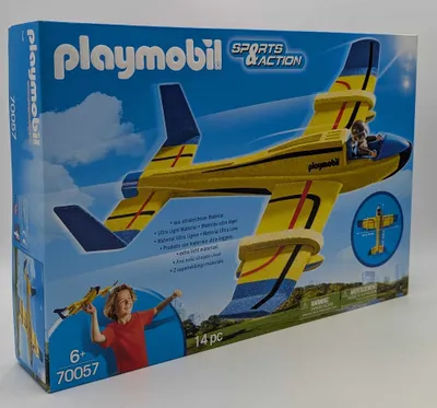Produktbild von PLAYMOBIL Wurfgleiter "Wasserflugzeug", 70057