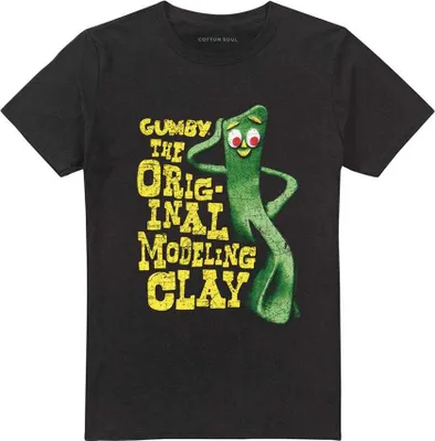 Immagine prodotto di Gumby - Maglietta "So Punny" per uomo/donna Unisex TV20802 (4XL) (Nero)