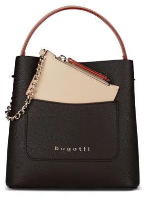 Zdjęcie produktu dla Torebka Bugatti, model Ella, typu shopper bag z możliwością noszenia na ramieniu, kolor: ciemnobrązowy