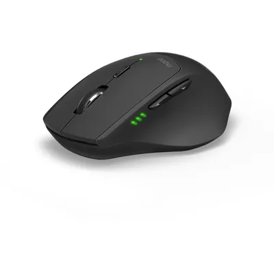Produktbild von Rapoo 9500M, Volle Größe (100%), Kabellos, RF Wireless, QWERTZ, Schwarz, Maus enthalten