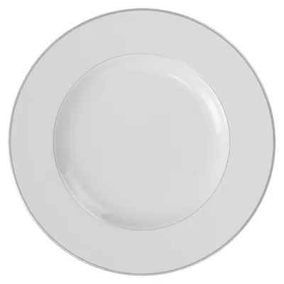Image de Villeroy & Boch, collection Anmut Platinum, set de table n°1, pour 6 personnes, comprenant 12 pièces : assiettes plates et assiettes de petit-déjeuner
