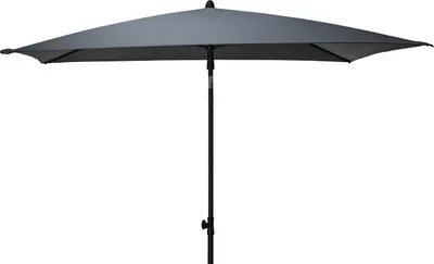 Obrázek produktu pro Obdélníkový zahradní slunečník, 125 x 200 cm, antracitový