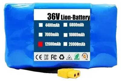 Obrázek produktu pro Akumulátor, kapacita 12 000 mAh, lehká konstrukce, 12 000 mAh