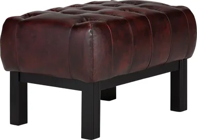 Produktbild von Hocker Chesterfield Kingsfield rot