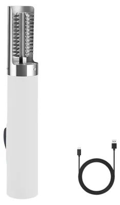 Produktbild von Elektrische Kokosraspelmaschine, handlicher Spatel, Schäler und Reibe mit rotierender Edelstahlklinge, einfache Ein-Knopf-Bedienung, Küchenhelfer