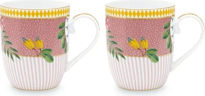 Produktbild von PIP STUDIO La Majorelle Becher small pink 0,145 l Set2
