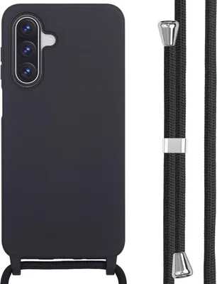 Image de imoshion Coque en silicone avec cordon pour Samsung Galaxy A17 (5G) / (4G) - Noir