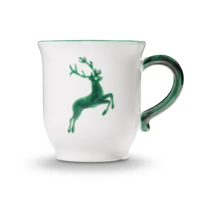 Produktbild von Gmundner Keramik Grüner Hirsch Schokotasse 0,3 Liter