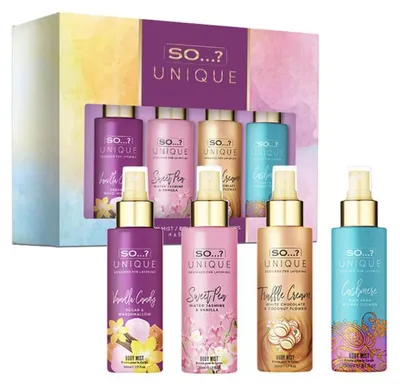 Produktbild von So Unique - So Unique - So…? Unique Körpermist Set - 4 x 50 ml -