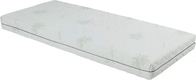 Produktbild von Best For You Schaumstoffmatratze ALOE VERA Matratze Kinderbettmatratze 15 Größen von 60x120x10 cm bis 200x200x10cm mit Reißverschluss Aloe Vera 70x160