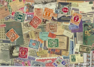 Produktbild von Briefmarken Danzig 10 verschiedene Marken