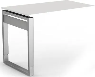 Produktbild von Anbautisch StageOne Form 5 BxT 100x60cm weiß