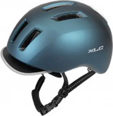 Produktbild von XLC City-Helm BH-C24 blau-metallic