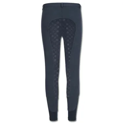 Produktbild von Waldhausen Thermo-Reithose Fun Sport Silikon, Kids, Winterreithose in verschiedenen Farben, Farbe:nachtblau, Größe:170