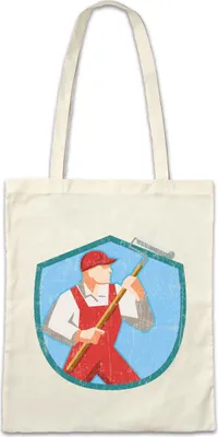 Produktbild von Urban Backwoods Painter VIII, Stofftasche, Farbe: Beige