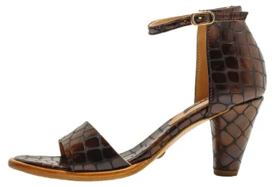 Produktbild von Neosens Sandalen mit Absatz Damen S990 FANTASY ALLIGATOR WAX BROWN / MONTUA Bunt
