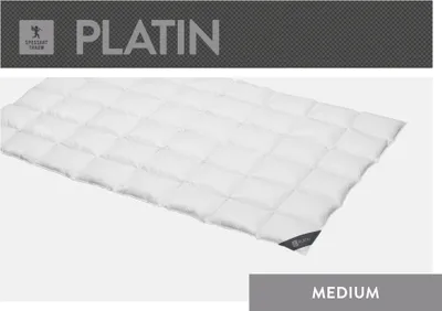 Produktbild von Spessarttraum Bettdecke Daunendecke Platin 155 x 200 cm Medium