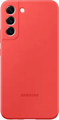 Produktbild von Samsung Original-Silikon-Rückseite für das Galaxy S22 Plus - Koralle
