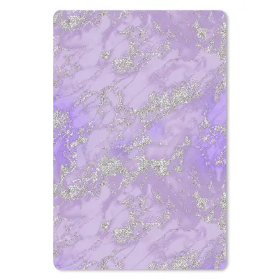 Produktbild von MuchoWow® Mauspad Mousepad Marmor - Lila - Muster 18x27 cm - Mousepads - Maus Mat - Pad - Mausunterlage