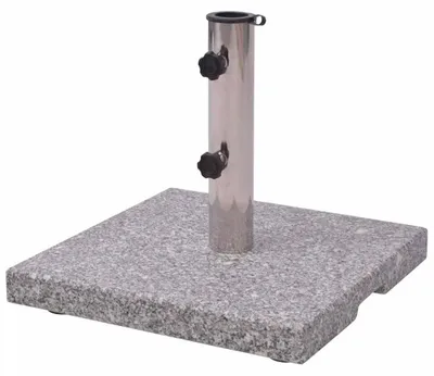 Immagine prodotto di Base in granito da 20 kg per ombrelloni, ideale per garantire stabilità in giardino