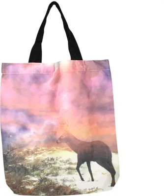 Produktbild von Stofftasche XL - Hirsch - Einkaufsbeutel
