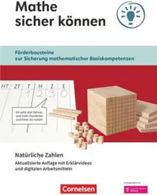 Obrázek produktu pro Mathe sicher können - Förderbausteine zur Sicherung mathematischer Basiskompetenzen - 5./6. Schuljahr
