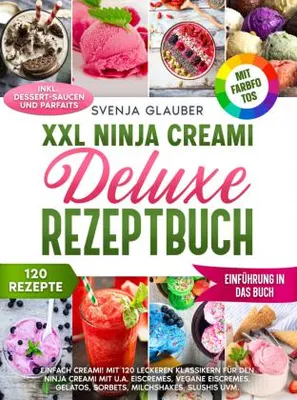 Produktbild von XXL Ninja Creami Deluxe Rezeptbuch